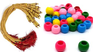 Silk Thread Necklace Making Material Basic List | Jewelry making | Silk thread jewellery