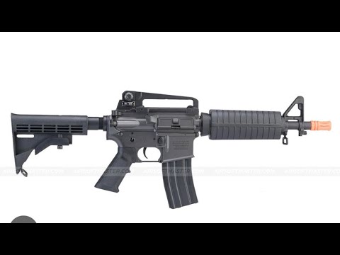 CYMA M4 AIRSOFT ASSAULT RIFLE REVIEW!!!!