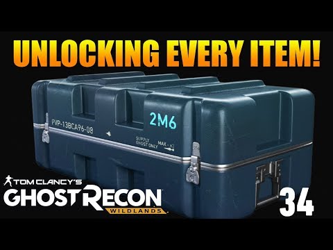 UNLOCKING EVERY ITEM IN BATTLE CRATES! | Ghost Recon Wildlands Battle Crate Opening
