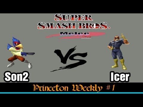 Princeton Weekly #1 - Son2 (Falco) vs Icer (Captain Falcon) SSBM Losers Finals