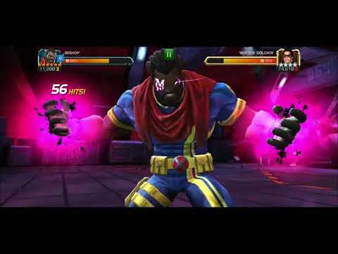 Bishop 6 Star Level Up & Gameplay - Marvel Contest Of Champions (MCOC)