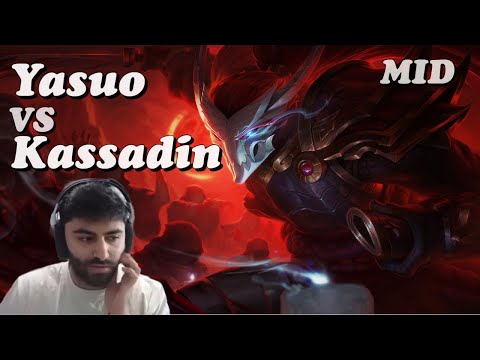 Yasuo vs Kassadin Mid Lane on Smurf | Yassuo Full Gameplay
