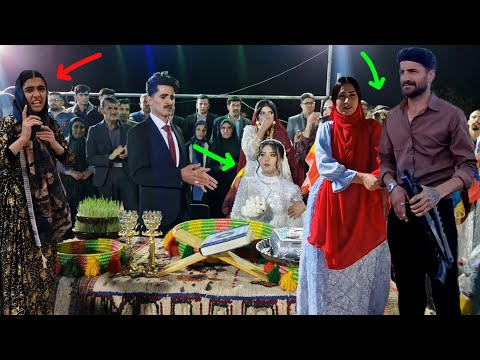 The first wife's anger at the love between Ali and his second wife at the wedding party