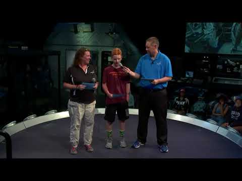 Expedition 56 Inflight Event - Smithsonian Future Engineers - June 27, 2018
