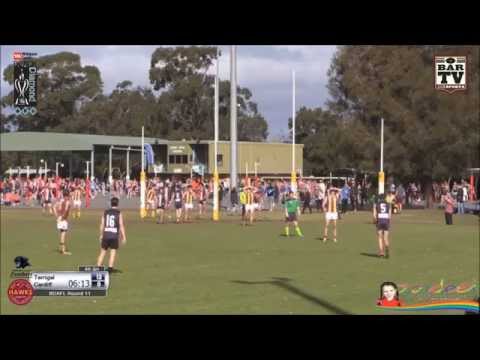2015 BDAFL Round 12 Highlights - Terrigal Avoca v Cardiff Hawks