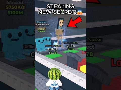 😱Stealing NEW HOTSPOT SECRET BRAINROT! #roblox #stealabrainrot #robloxshorts