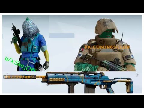 ALL Y5S3 legendary Skins and uniforms - new rainbow six siege season - operation shadow legacy