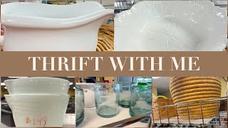 THRIFT WITH ME FOR UNIQUE HOME DECOR FINDS | COOL THRIFT STORE GEMS & AFFORDABLE FOR HOME STYLING