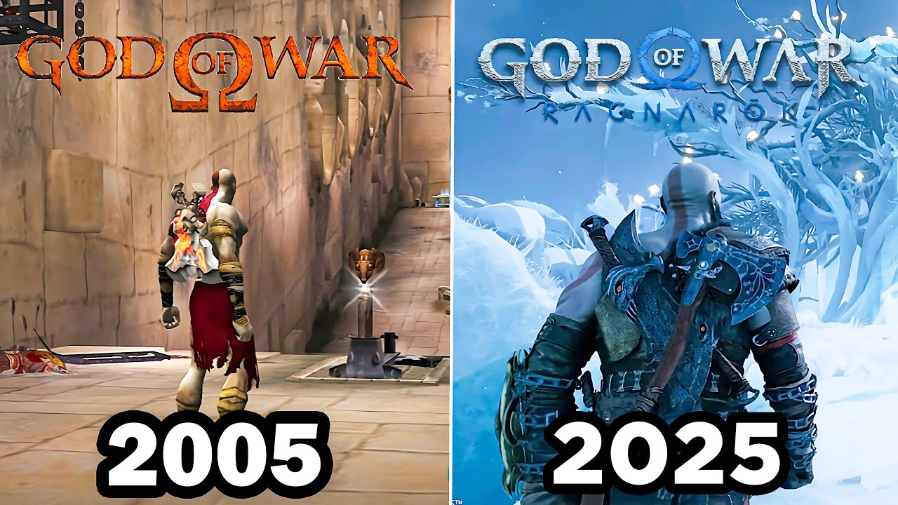 I Played Every God Of War Ever In ONE VIDEO!