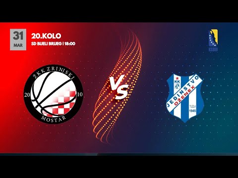 ŽKK Zrinjski 2010 vs KK Jedinstvo - 20.kolo - KSBIH - 2022/2023