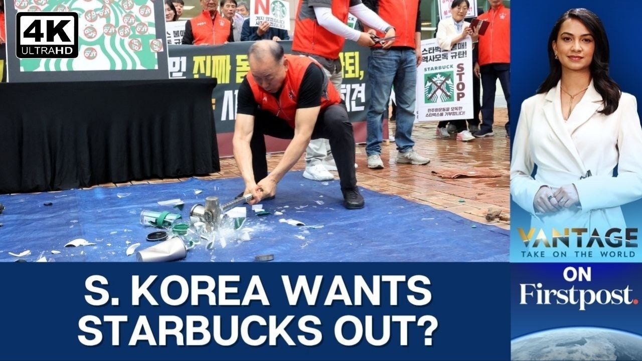 Why Starbucks’ 'Tank Day' Campaign Sparked Anger in South Korea | Vantage on Firstpost | 4K