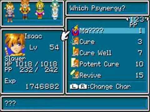Golden Sun: The Lost Age Hidden Psynergy Hacks