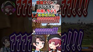 宝鐘マリンが叫び出すと共鳴しちゃう大空スバル