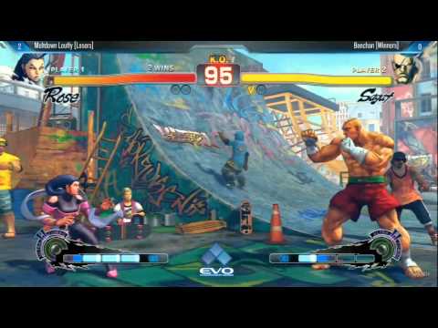 EVO 2014: USFIV Grand Finals | Louffy vs. Bonchan