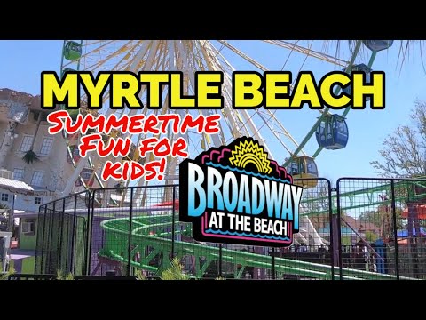 THE PAVILION RIDES AT BROADWAY AT THE BEACH, MYRTLE BEACH, SC. MAY 2021 | FUN THINGS TO DO AND SEE!