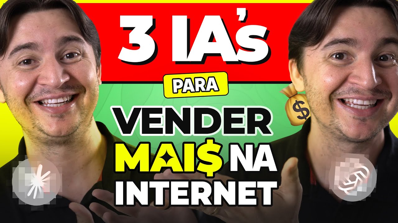 3 IAs QUE EU MAIS USO PARA VENDER MAIS NA INTERNET