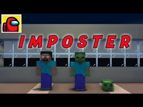 Monster School : AMONG US 3 IMPOSTER VS CREWMATE - Minecraft Animation