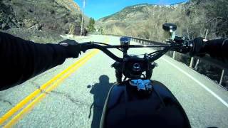 preview picture of video '1976 Honda Cb400f RIde Up Big Cottonwood'