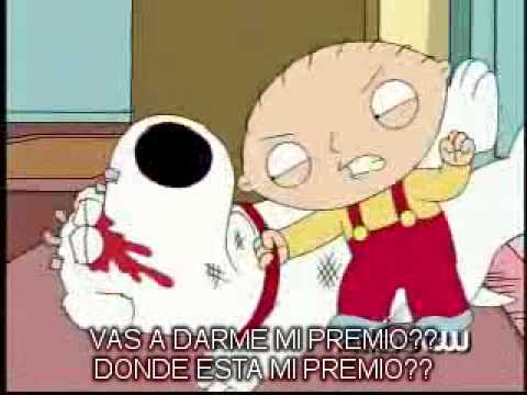 Stewie golpea a brian x premios