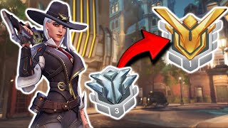 This Diamond Ashe COULD BE Masters with a few simple fixes (Overwatch 2 VOD Review)