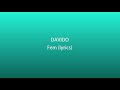 Davido Fem (Official lyrics video)