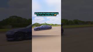 When a supercar meets Godzilla...