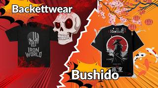 Backettwear vs Bushido Tişört