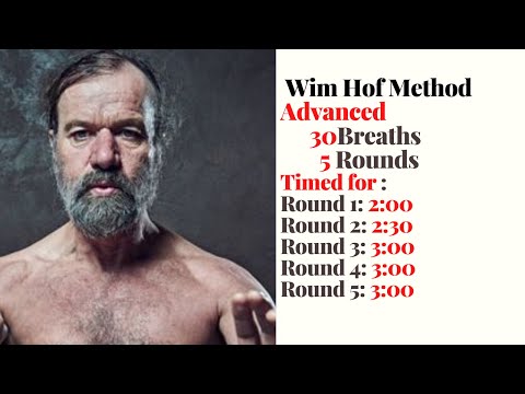 Wim Hof Method 5 Rounds 30 Breaths no talking