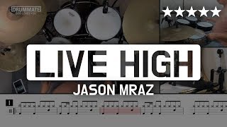 [Lv.19] Live High - Jason Mraz (★★★★★) Pop Drum Cover