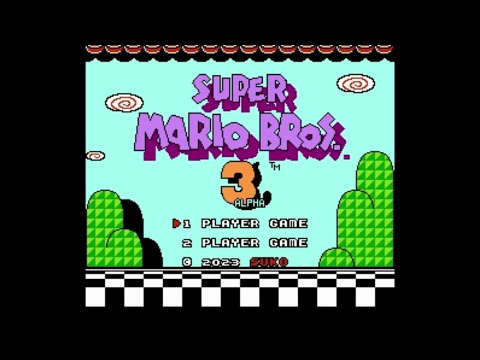 SMB Hack Longplay - Super Mario Bros. 3 Alpha