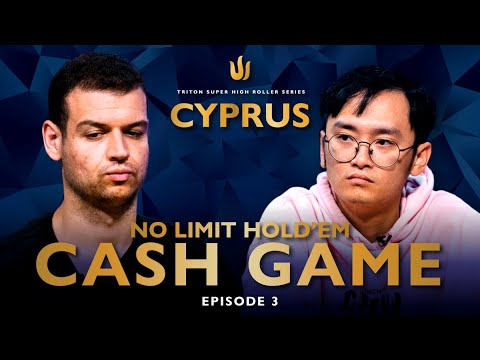 Triton Poker Cyprus II 2022 | No Limit Hold'em CASH GAME Episode 3