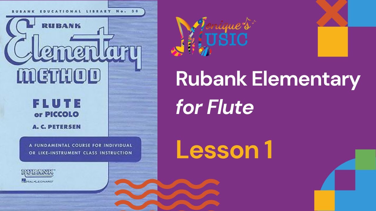 Rubank Elementary - Flute - Lesson 1
