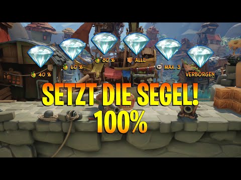 Crash Bandicoot 4 - Setzt die Segel! 100% - Alle Kisten und Edelsteine