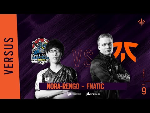 Nora-Rengo vs Fnatic // Rainbow Six APAC North Division 2020 - Stage 2 - Playday #9