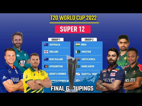 T20 World Cup 2022 Group A and B | T20 World Cup 2022 Group List | T20 World Cup 2022