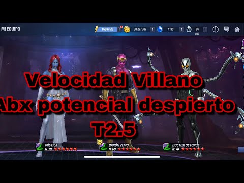 Mystique Abx incremento de potencial T2.5 Marvel Future Fight