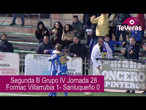 Breve resumen Formac Villarrubia 1-Sanluqueño 0