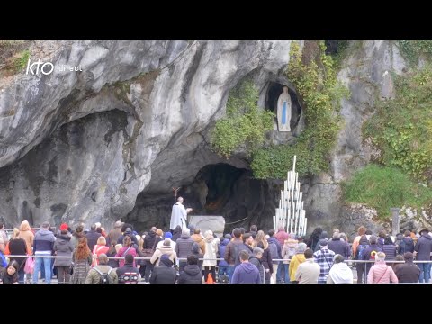 Chapelet du 23 mars 2024 à Lourdes