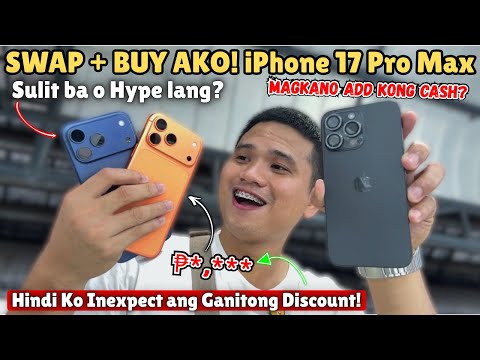 NAPAMURA AKO! iPhone Swap + iPhone 17 Pro Max, Malaking Discount ang Nakuha Ko? Best Deal Ever!