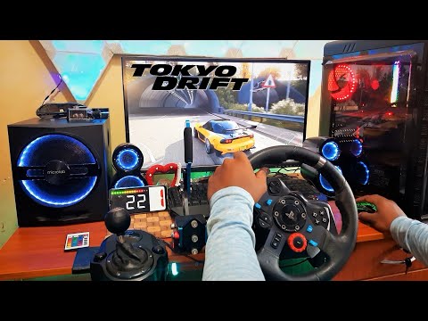 Han's Mazda RX-7 Drifting - Forza Horizon 4 | Logitech g29 gameplay