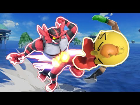 The only way Incineroar can edgeguard Pac-Man