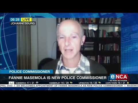 Reaction to appointment of Fannie Masemola as new Police Commissioner