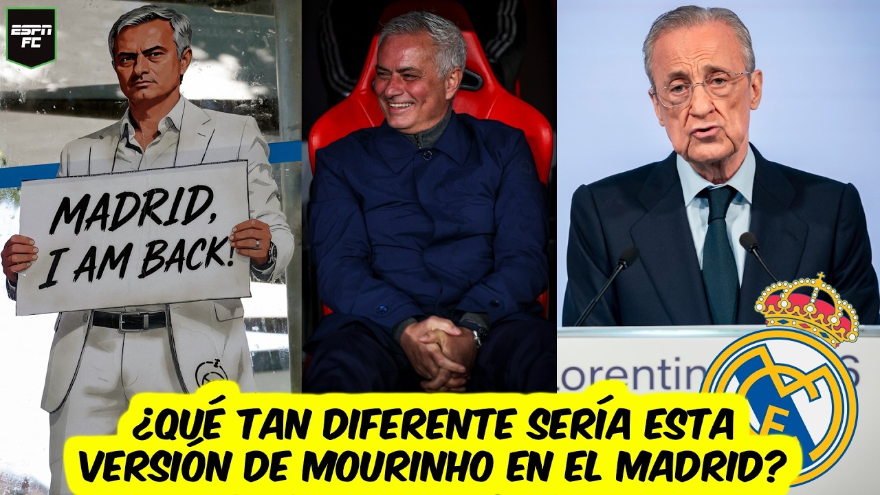 MOURINHO A UN PASO DEL REAL MADRID tras el triunfo de FLORENTINO PÉREZ en las elecciones