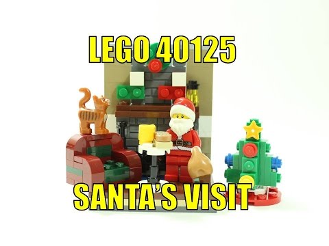 LEGO SEASONAL SANTA'S VISIT 40125 UNBOXING & REVIEW