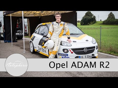 SUPER-SPEZIAL: Opel ADAM R2 Track Test - Rallye Auto selber gefahren! - Autophorie