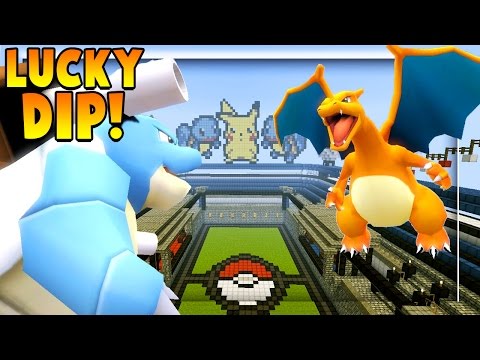 EPIC 4-PLAYER POKEMON TOURNAMENT - Minecraft PIXELMON LUCKY DIP (Crane Game) | JeromeASF