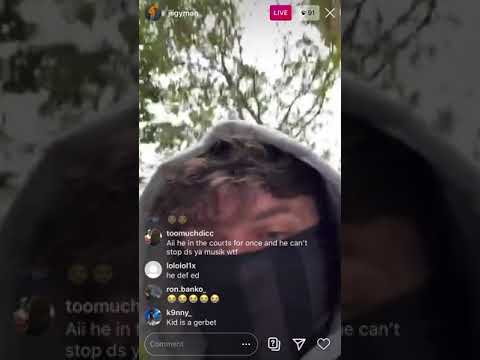 Matty Gz and Sha ek live on the block and older heads press him😂😂⭕️