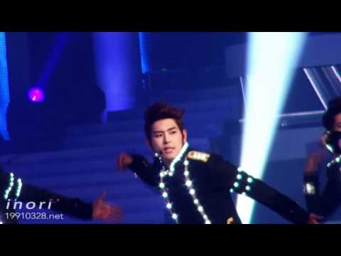 [Fancam] 111230 Intro + Paradise + Be Mine - Hoya Focus @ KBS Gayo Daechukje