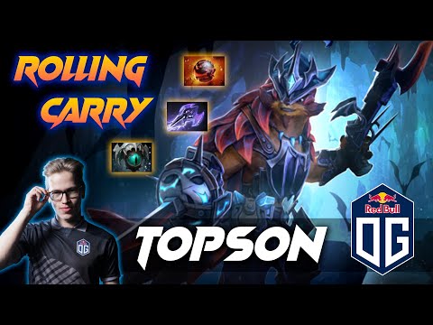 Topson Pangolier - Rolling Carry! - Dota 2 Pro Gameplay [Watch & Learn]