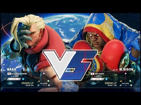 Bonchan (Nash) vs mkt-iwate (Balrog)：ボンちゃん（ナッシュ）vs mkt-iwate（バルログ）